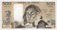 Gallery image for France p156g: 500 Francs