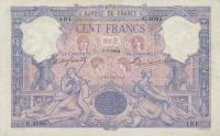 Gallery image for France p65c: 100 Francs