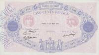 Gallery image for France p66k: 500 Francs