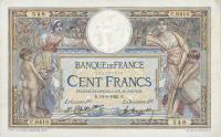 Gallery image for France p71c: 100 Francs