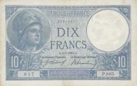 Gallery image for France p73a: 10 Francs