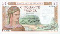 Gallery image for France p81: 50 Francs