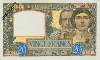 Gallery image for France p92s: 20 Francs