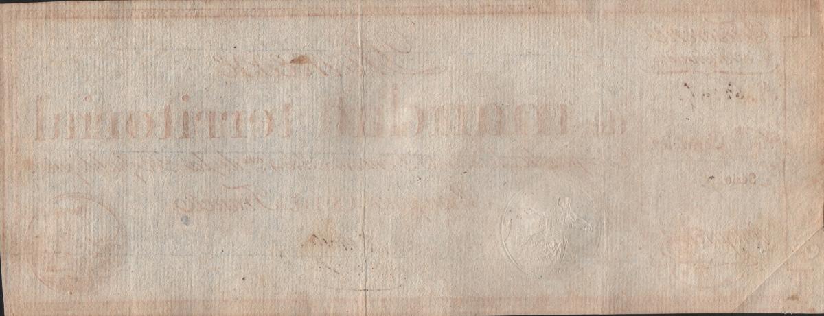 Back of France pA84b: 100 Francs from 1796