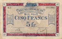 Gallery image for France pR6: 5 Francs