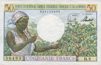 p31a from French Equatorial Africa: 50 Francs from 1957