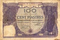 Gallery image for French Indo-China p39: 100 Piastres