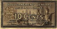 Gallery image for French Indo-China p85e: 10 Cents