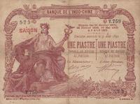 p27 from French Indo-China: 1 Dollar from 1900