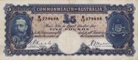 p23b from Australia: 5 Pounds from 1933