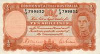 Gallery image for Australia p25a: 10 Shillings