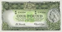 p34r from Australia: 1 Pound from 1961