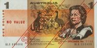 Gallery image for Australia p42s1: 1 Dollar