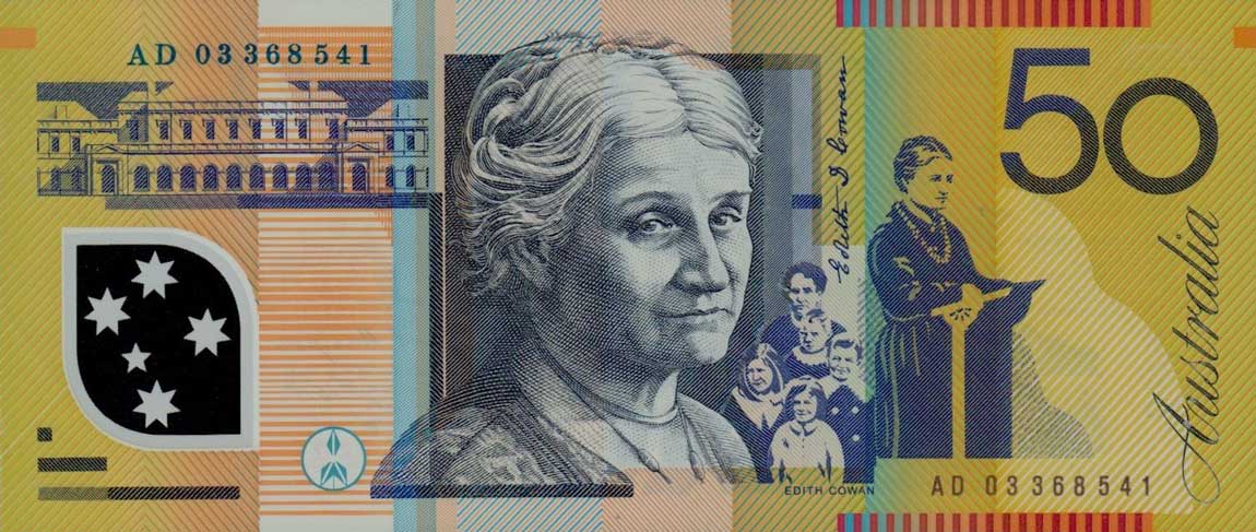 Back of Australia p60a: 50 Dollars from 2003