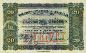 p7c from Australia: 20 Pounds from 1918