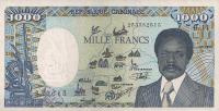 p10b from Gabon: 1000 Francs from 1991