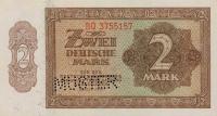 p10s from German Democratic Republic: 2 Deutsche Mark from 1948