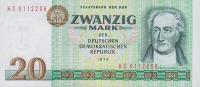 Gallery image for German Democratic Republic p29b: 20 Mark