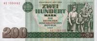 p32a from German Democratic Republic: 200 Mark from 1985