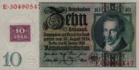 p4a from German Democratic Republic: 10 Deutsche Mark from 1948