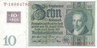 p4b from German Democratic Republic: 10 Deutsche Mark from 1948