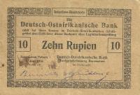 p41 from German East Africa: 10 Rupien from 1916