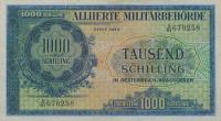 p111a from Austria: 1000 Schilling from 1944