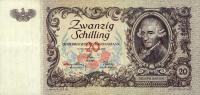 p129a from Austria: 20 Schilling from 1950