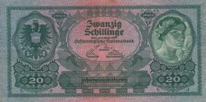 p90 from Austria: 20 Schilling from 1925