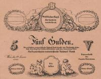pA70b from Austria: 5 Gulden from 1841