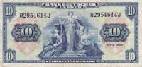 Gallery image for German Federal Republic p16a: 10 Deutsche Mark