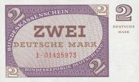 p29 from German Federal Republic: 2 Deutsche Mark from 1967