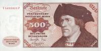 Gallery image for German Federal Republic p35b: 500 Deutsche Mark