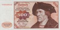 p35c from German Federal Republic: 500 Deutsche Mark from 1980