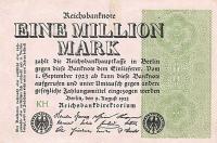 p102d from Germany: 1000000 Mark from 1923