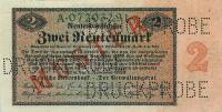 p162s from Germany: 2 Rentenmark from 1923