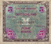 p193a from Germany: 5 Mark from 1944