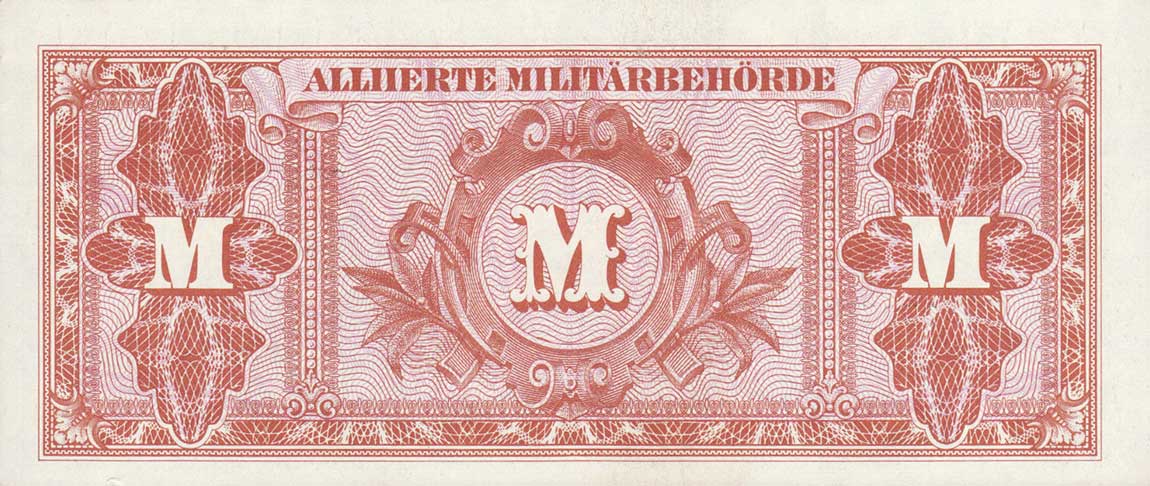 Back of Germany p195b: 20 Mark from 1944