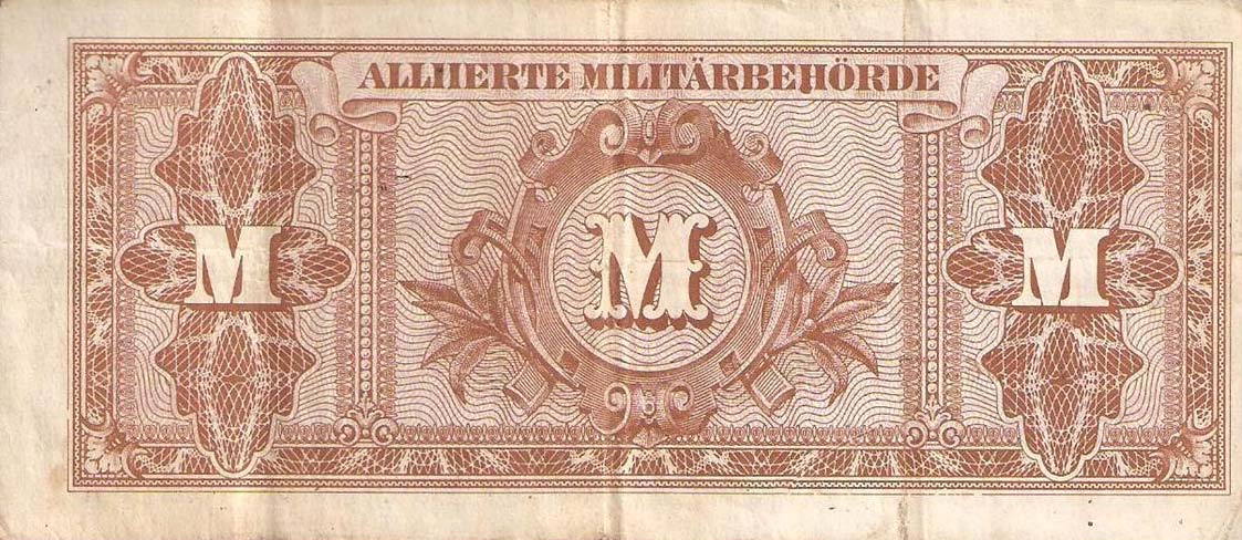 Back of Germany p195d: 20 Mark from 1944