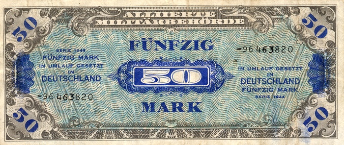 Front of Germany p196d: 50 Mark from 1944