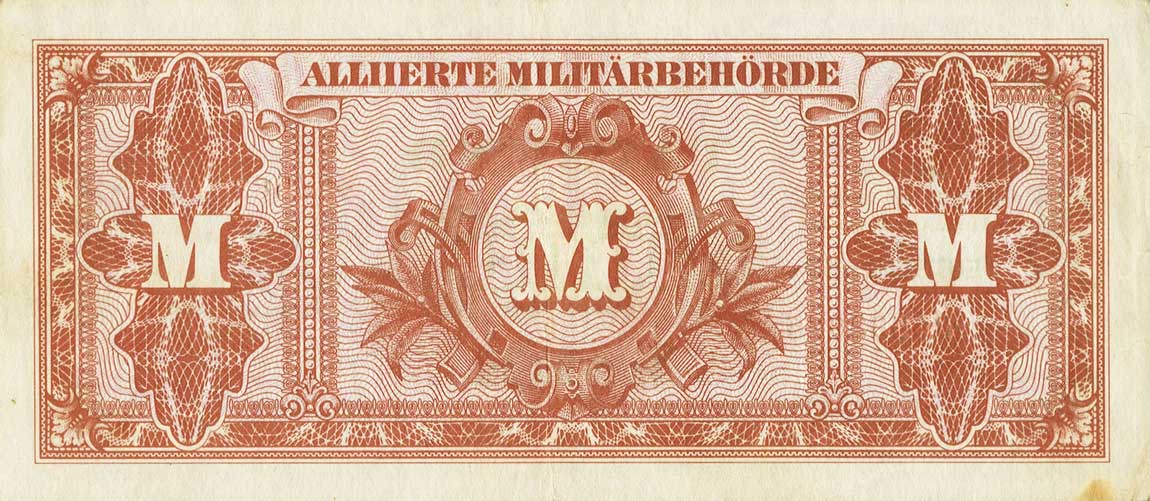 Back of Germany p198c: 1000 Mark from 1944