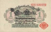 p50 from Germany: 1 Mark from 1914
