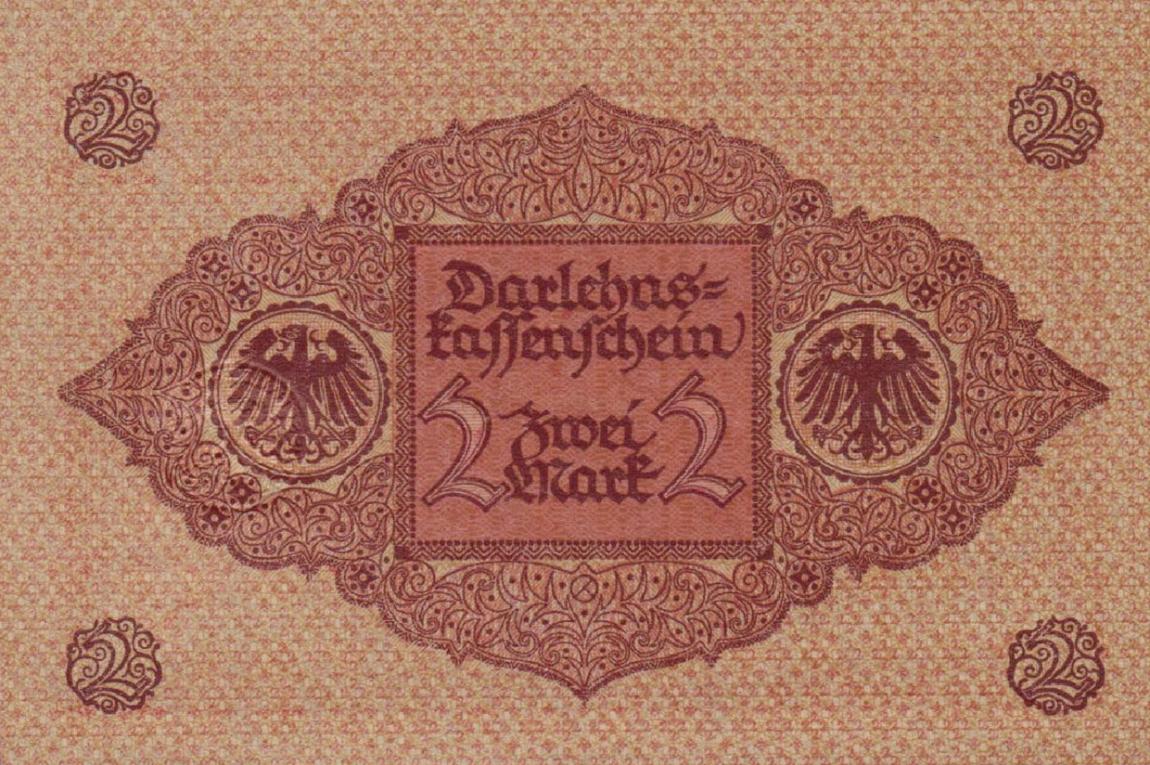 Back of Germany p59: 2 Mark from 1920