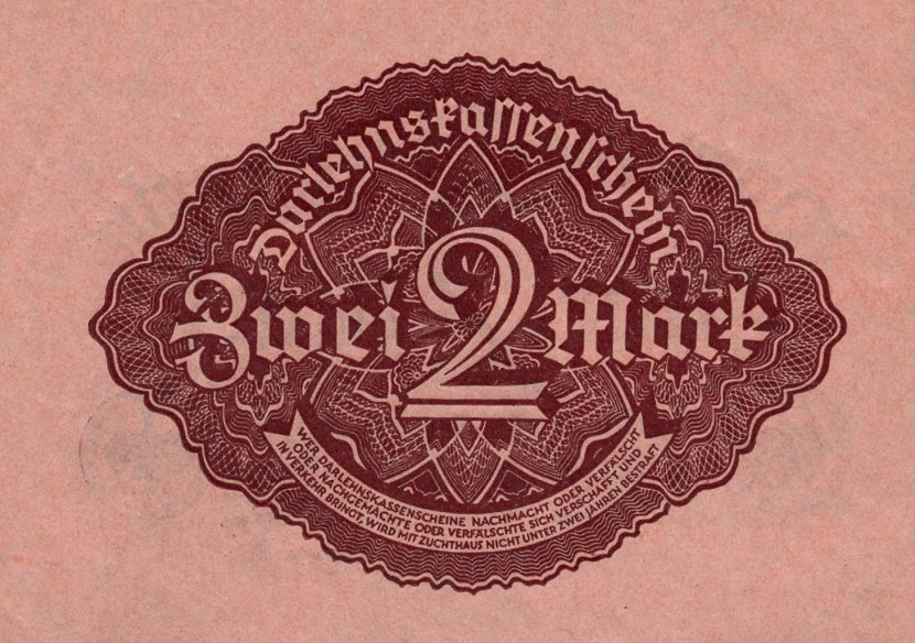 Back of Germany p62: 2 Mark from 1922