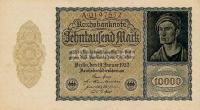 Gallery image for Germany p72: 10000 Mark from 1922