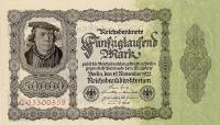 Gallery image for Germany p79: 50000 Mark from 1922