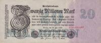 p97b from Germany: 20000000 Mark from 1923