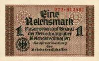 pR136a from Germany: 1 Reichsmark from 1940