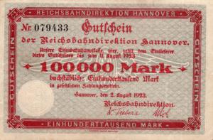 Gallery image for Germany pS1251: 100000 Mark