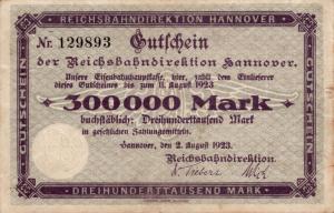 Gallery image for Germany pS1253: 300000 Mark